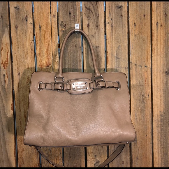Micheal Kors Leather Satchel - Picture 1 of 10
